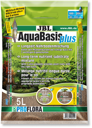 JBL AQUABASIS PLUS - Пълноценен хранителен субстракт за основа на аквариум 5Л