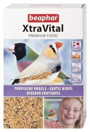 XtraVital премиум храна за троп.птици и финки 500гр