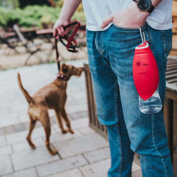 Hunter Транспортна бутилка за вода List със силикон за куче