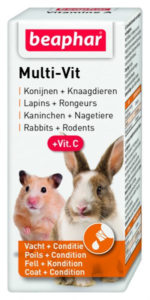 Beaphar Multi Vit - мултивитамини за зайци и други дребни животни
