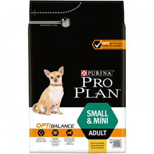 Pro Plan Small & Mini Adult с OPTIBALANCE™, богата на пиле 3 кг