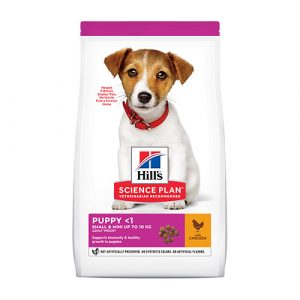 Hill's puppy small, 1.5 кг., за дребни породи до 12м., с пиле и пуйка