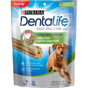 PURINA® DENTALIFE Sticks - лакомство за кучета от едри породи, 4бр. 145гр