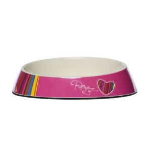 Rogz Купа меламин 200 мл. Pink Candy Strip за котки