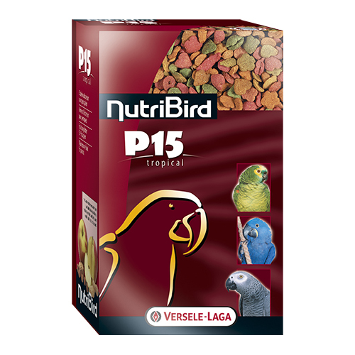 NutriBird Р15 Tropical-екструдирана храна за големи папагали 3кг