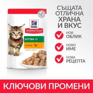 Hill's Science Plan™ Kitten паучове  12 бр