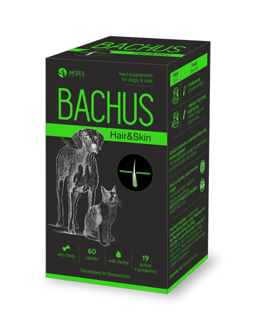 Bachus добавка за кожа и козина 60 табл
