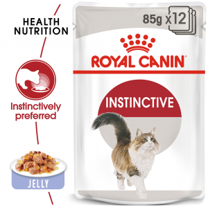 Royal Canin - INSTINCTIVE IN JELLY POUCH - паучове за идеално тегло 12бр. x 90 гр