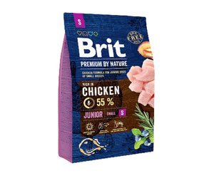 BRIT S Junior - храна за подрастващи кучета от дребните породи - 8 кг