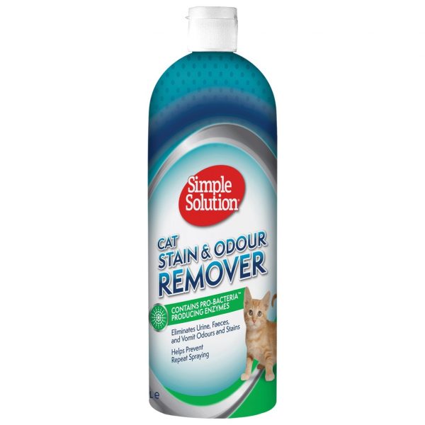 Simple Solution Stain&Odour Remover за котки против петна и миризми 1л.