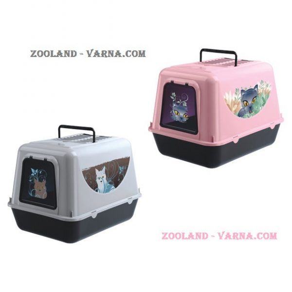 PRIMA DECOR - закрита котешка тоалетна  52 x 39 x 38см - Image 4