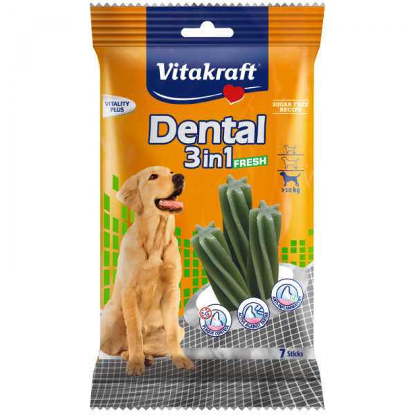 Vitakraft Dental 3in1 Fresh Medium 7бр
