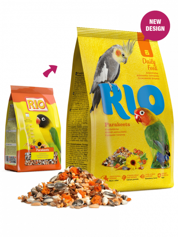 Rio Храна за средни папагали 500 гр