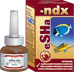 eSHa ndx противоглистно средство за декоративни рибки , 20ml
