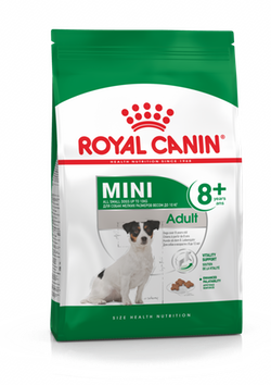 Royal Canin- MINI ADULT 8+ храна за кучета над 8г от дребите породи