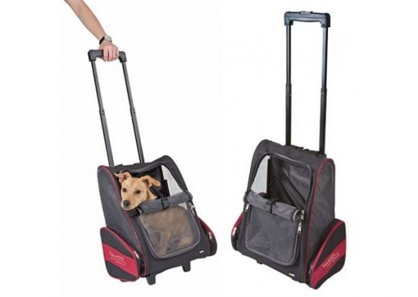 Kerbl Транспортна чанта за куче с колелца Vacation 42x25x55см