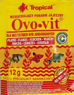 Tropical Ovo vit Допълнителна храна за хайверни риби, с яйчен белтък 12 гр.