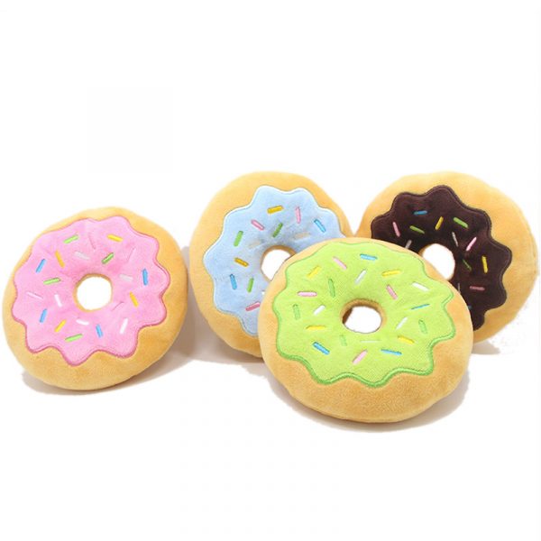 Играчка за куче-  плюшена поничка,15 см