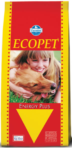 Ecopet Adult Enegry 15кг за кучета с повишена енергийна необходимост