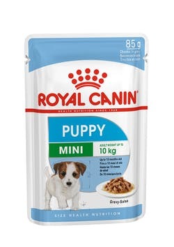 Royal Canin- mini puppy pouch 85 гр. за подрастващи кучета от дребни породи от 1 до 10 месеца