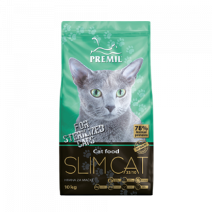 Premil Slim Cat 10кг, храна за кастрирани котки