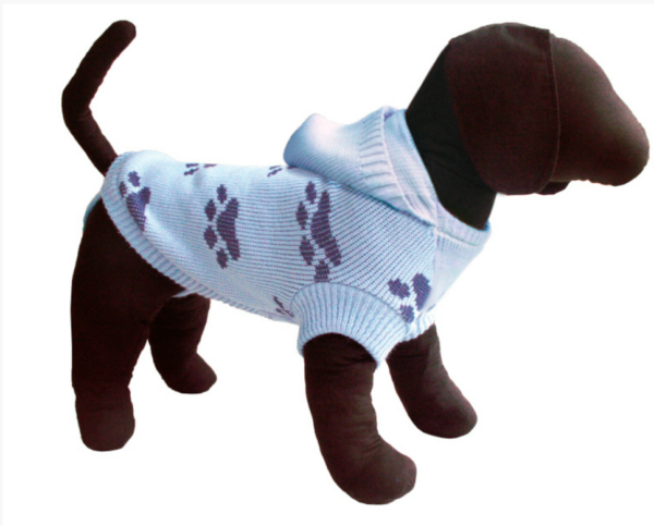 Пуловер за куче с качулка в различни цветове и размери