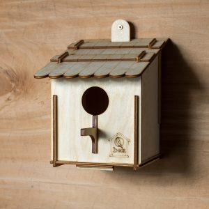BirdBox Къща за птици - едноскатна 4мм