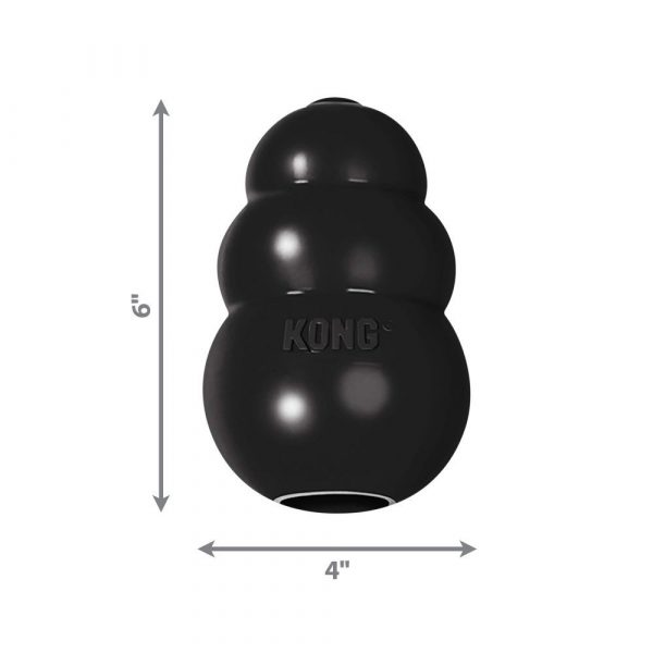 Kong играчка за куче Extreme XXL, черна - Image 5