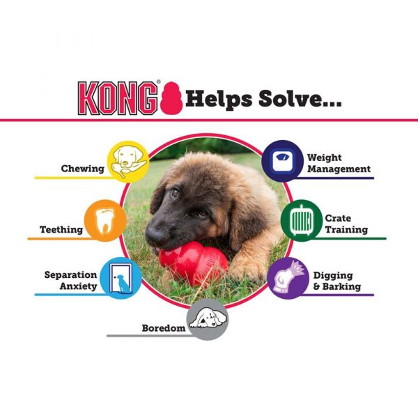 Kong играчка за малки кученца  Puppy Размер S - Image 7