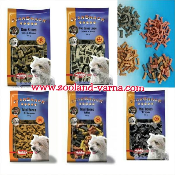 StarSnack меки лакомства Soft Mix Toffee, 200 гр.