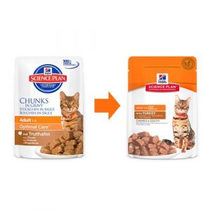 Hill's Science Plan™ Feline Adult паучове 4 вида 12 бр