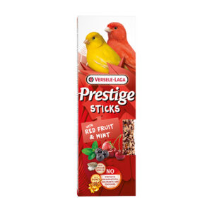 Prestige Sticks Canaries with Red Fruit & Mint – лакомство за канари – стикове с червени плодове и мента