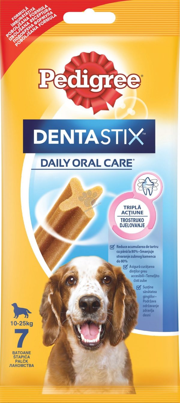 Pedigree Dentastix - дентални лакомства 180 гр./ 7 бр.