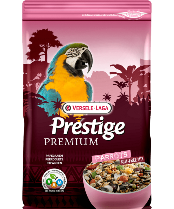 Premium Parrot 2кг. -пълноценна храна за ГОЛЯМ папагал