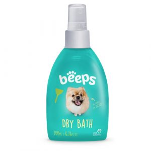 BEEPS DRY BATH 200ml  сух шампоан с аромат на пъпеш