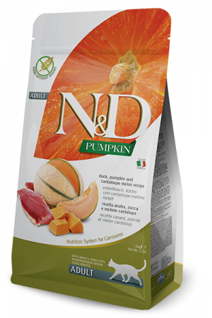 N&D PUMPKIN ADULT CAT Duck & Melon-5кг