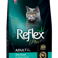 Reflex Plus Sterilised Chicken Adult Cat - Пълноценна храна за израснали кастрирани котки с пилешко