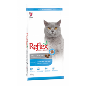 Reflex Salmon & Anchovy Adult Cat 15кг. - За израснали котки със сьомга и аншоа