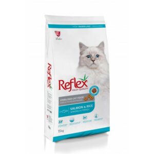 Reflex Sterilised Adult Cat 15кг. - За израснали кастрирани котки с риба