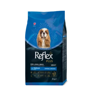 Reflex Plus Salmon Small Breed Adult 8кг- за израснали кучета от малки породи със сьомга