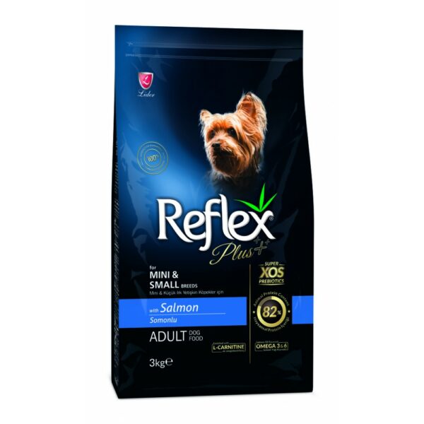 Reflex Plus Salmon Small Breed Adult 3кг- за израснали кучета от малки породи със сьомга