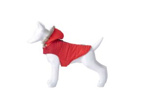 Freedog Водонепромокаема грейка за куче с качулка  Red Dot