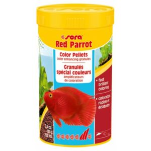 Sera Red Parrot - плаваща храна на гранули за рибите папагал