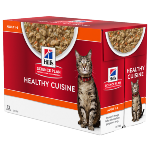 HILL`S SP STEW Adult Cat 12бр паучове за котки над 1г с пиле и зеленчуци