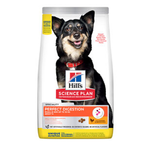 Hill`s Dog DIGESTION SMALL&MINI - Храна за израснали кучета с пилешко от МАЛКИ и МИНИ породи