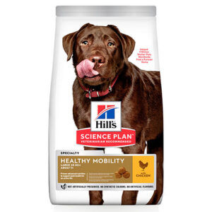 Hill`s Dog HEALTHY MOBILITY LARGE - Храна с пилешко за кучета от едрите породи 14 кг