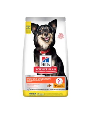 HILL`S DOG Degistion Small & Mini - Храна за израснали кучета с пилешко от МАЛКИ и МИНИ породи