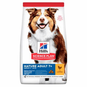 Hill`s Dog Mature Medium - Xрана за кучета в напреднала възраст от средните породи 14 кг