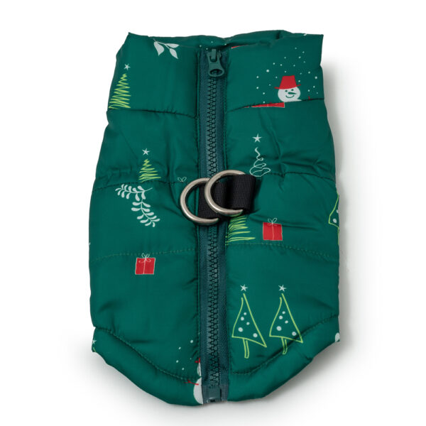 Коледен елек за куче SANTA с цип - Image 3