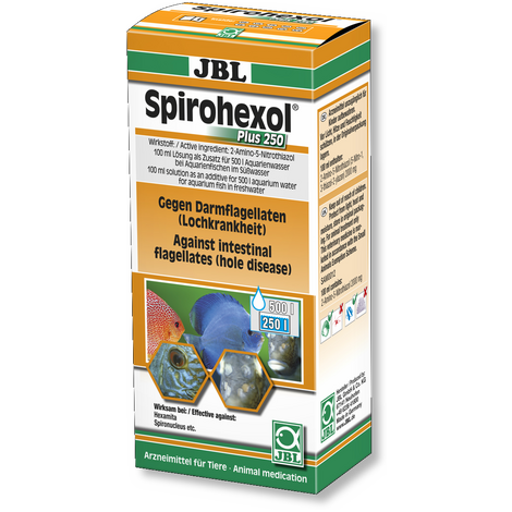 JBL Spirohexol Plus 250 срещу болестта на дупките в главата